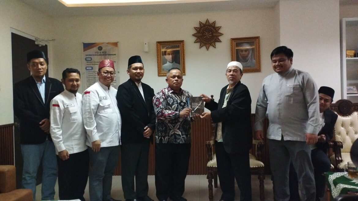 STAI DI Al-Hikmah Jajaki Kerja Sama Prodi KPI dengan Universitas Muhammadiyah Tangerang