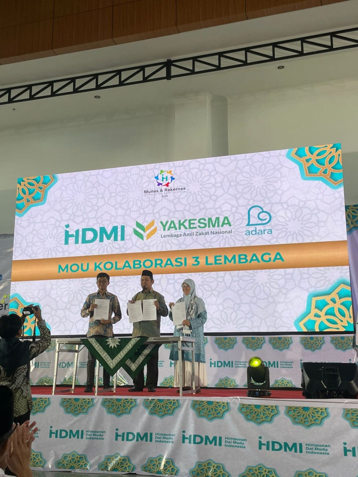 HDMI Jalin Kerja Sama Strategis dengan Yakesma dan Adara Relief dalam Penguatan ZISWAF dan Donasi Kemanusiaan