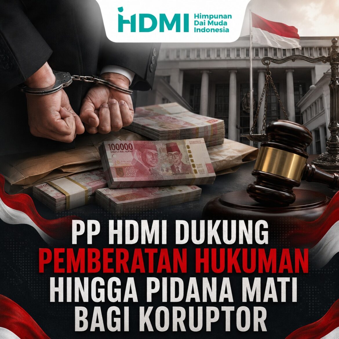 PP HDMI Dukung Pemberatan Hukuman hingga Pidana Mati bagi Koruptor